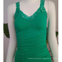 More Stretch Seamless lace straps tops for ladies